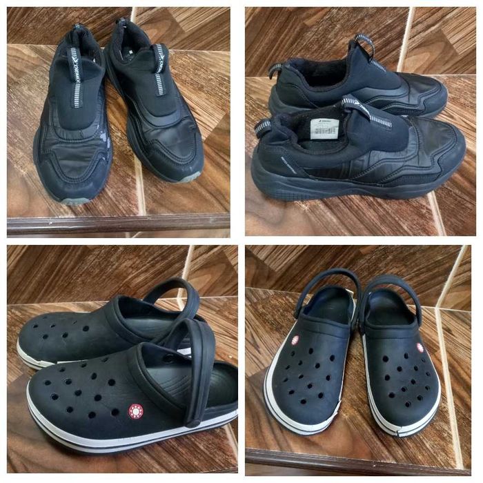 «Недорого» Кроссовки и кроксы 36 размер 50 тыс за все вместе