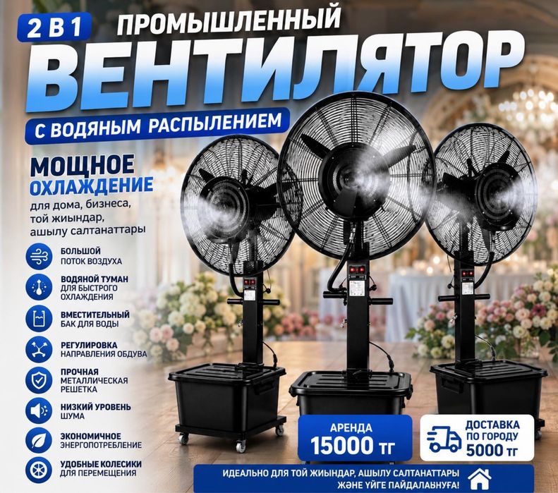 Аренда вентилятор