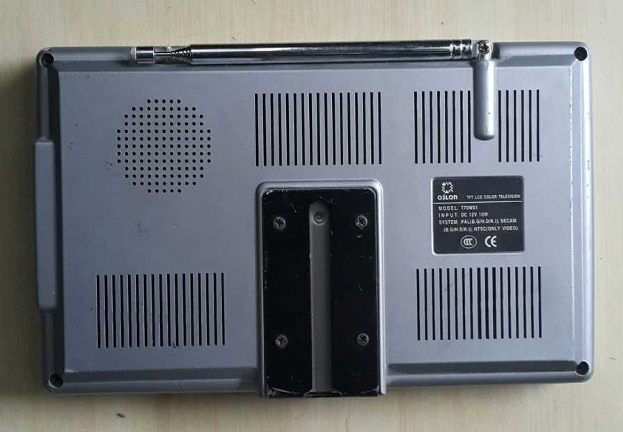 Мини портативен телевизор монитор OLSON без цифров тунер, дистанционо