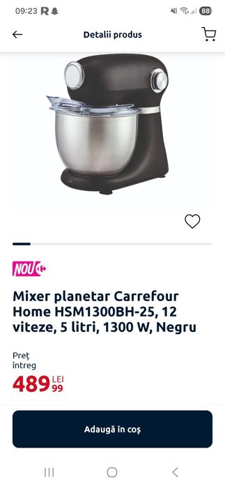 Mixer planetar Mandine