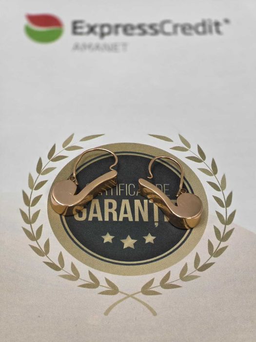 Cercei aur 14K 3.2g [Ag45 B.4751]