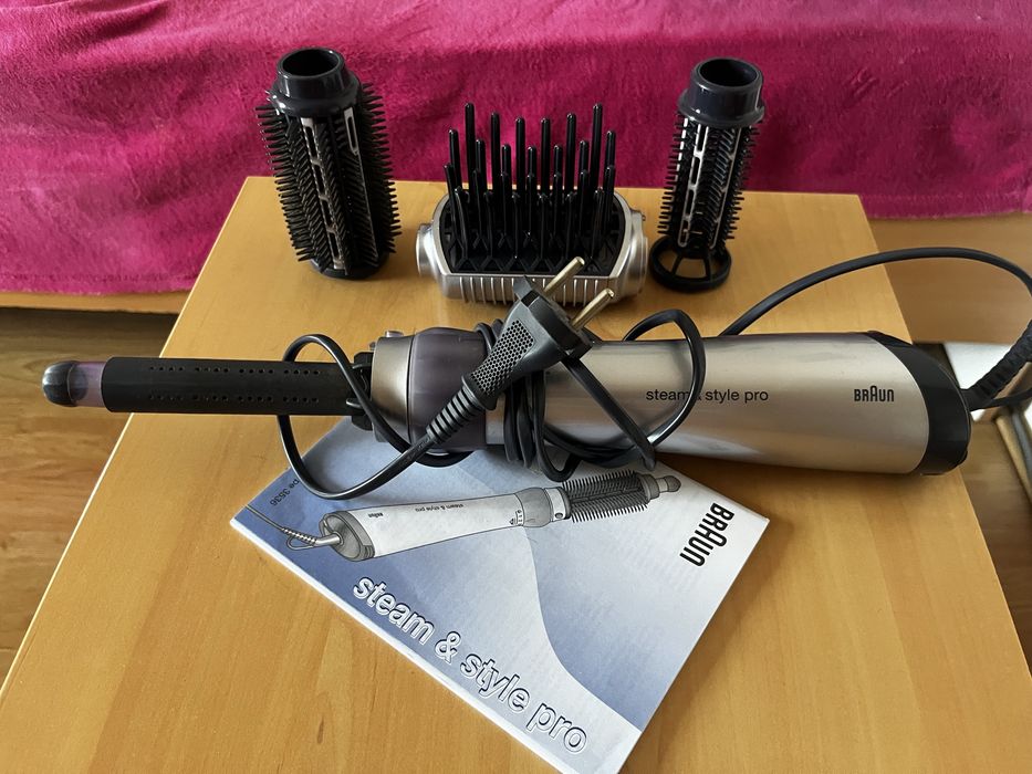 Set Braun Satin Hair 5 Steam & Style Pro + Ondulator Philips