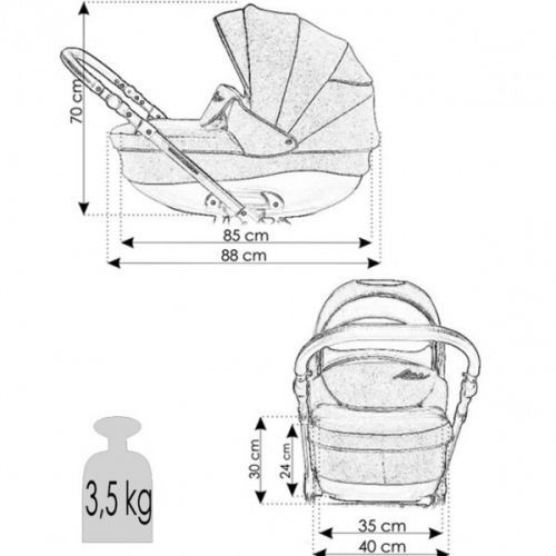 Продавам детска количка 3 in 1