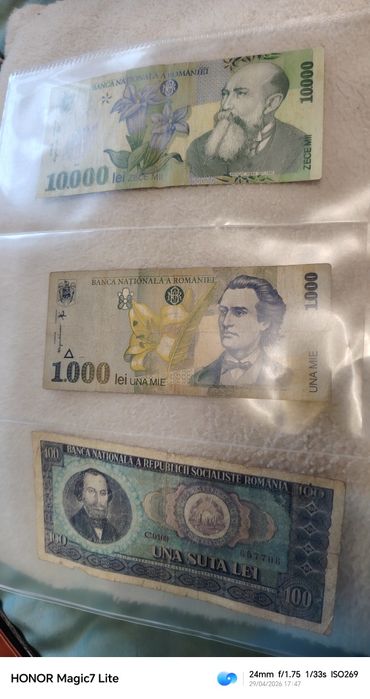 Bacnote  Vechi si monezi