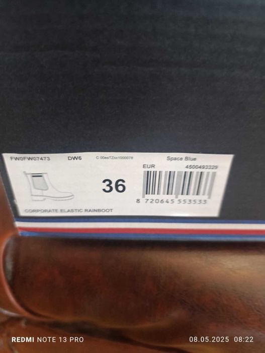 Оригинални къси гумени ботуши TOMMY HILFIGER №36