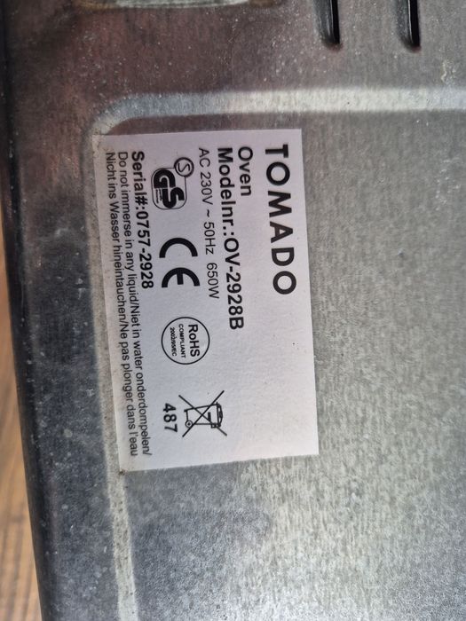 Мини Фурна TOMADO с Таймер