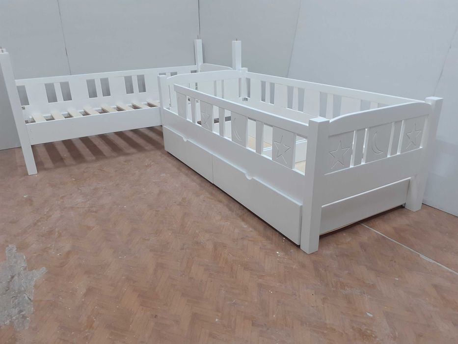 Pat etajat din lemn masiv cod 2025