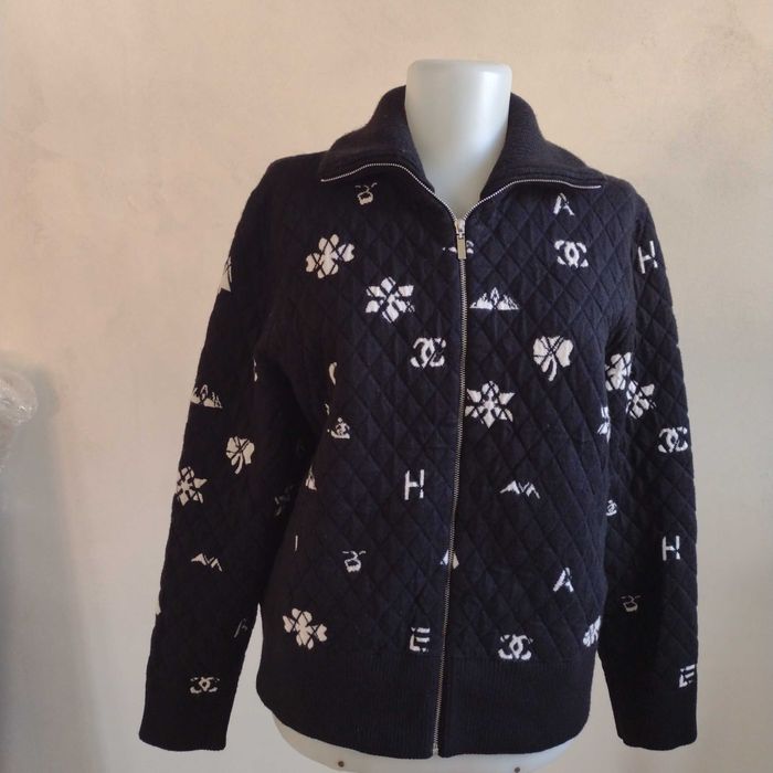 Дамски суичър с цип Шанел