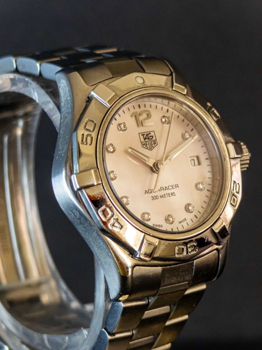 Дамски часовник TAG Heuer Aquaracer – Диаманти, розов седеф, 28мм