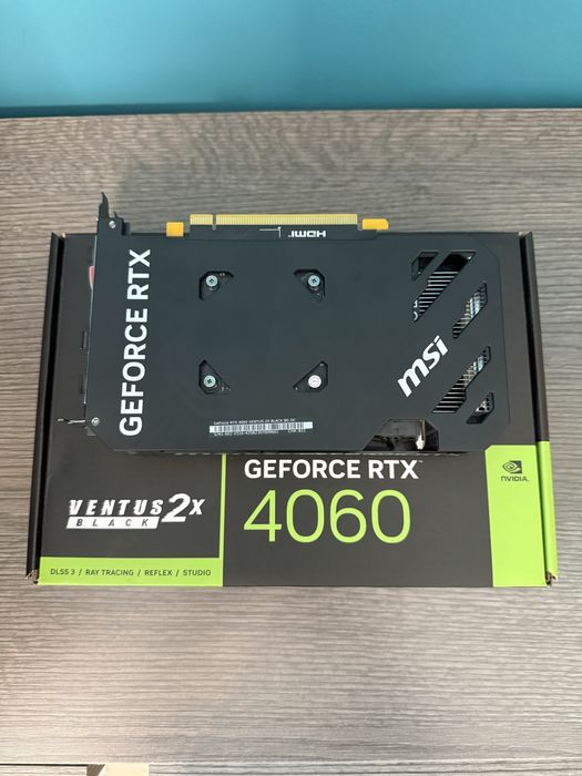 MSI RTX 4060 Ventus 2X | Гаранция | Кутия
