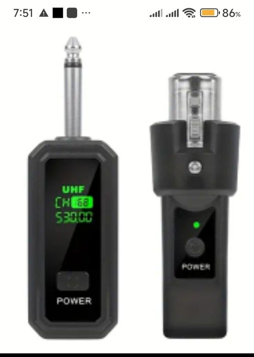 Bluetooth оборудование для гитары и микрофона