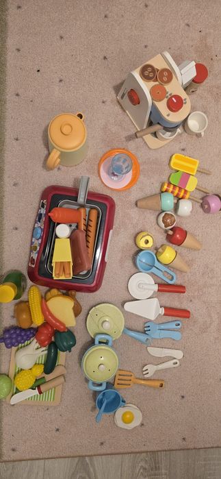 Jucarii lemn bucatarie