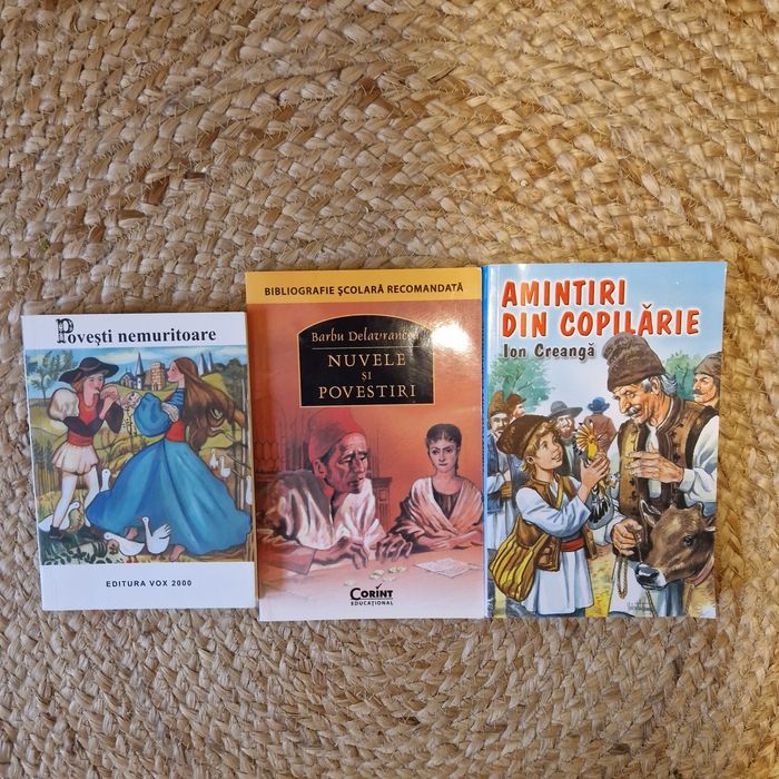 Set 3 cărti cu povesti clasice