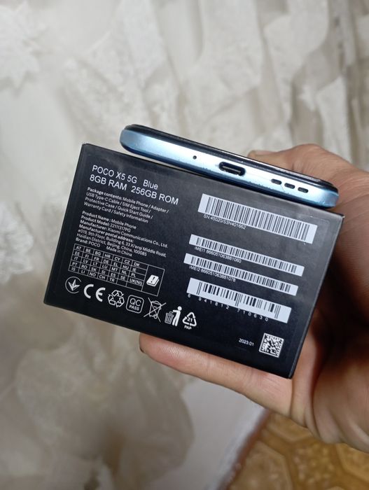 POCO X5 BIue 256gb продам обмен