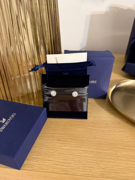 Set Swarovski Angelic Argintiu/ colier - brățară - cercei