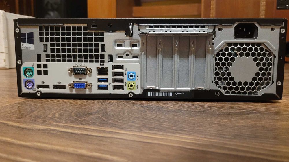 PC HP EliteDesk 705 G2 SFF si Kit Retro Gigabyte G41MT-S2P+ Core(TM)2 Duo E8400+2 Gb RAM