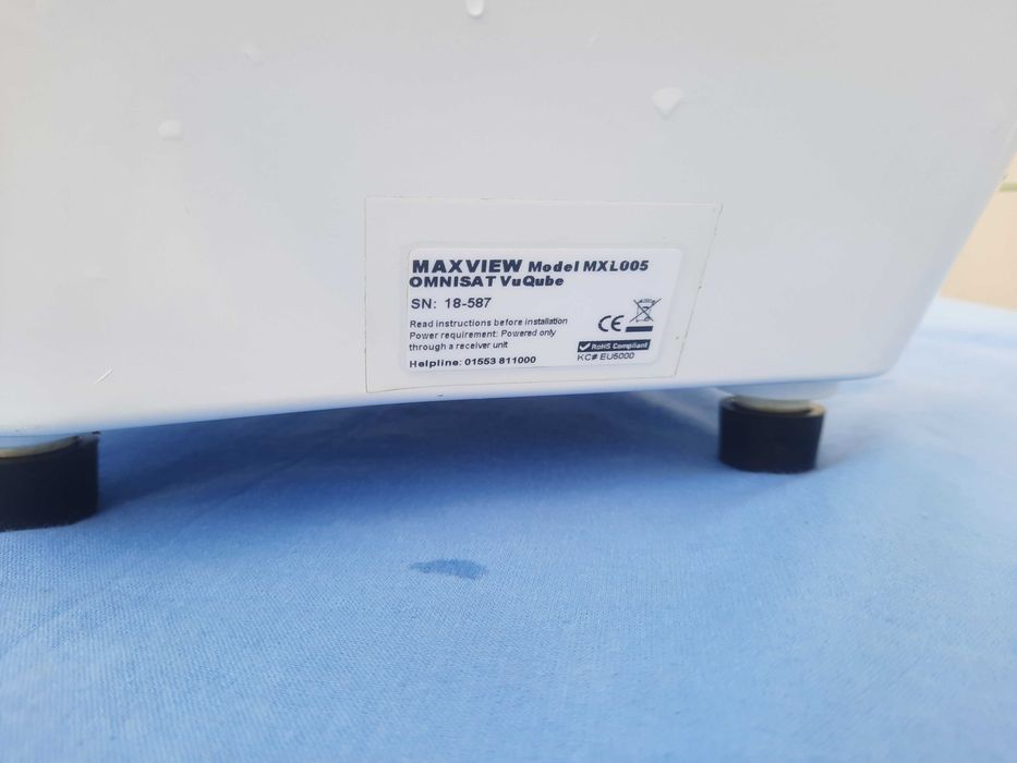Сателитна система автоматична двойна LNB  Maxview MXL005 VuQube. За къмпинг. За каравани,кемпери и др