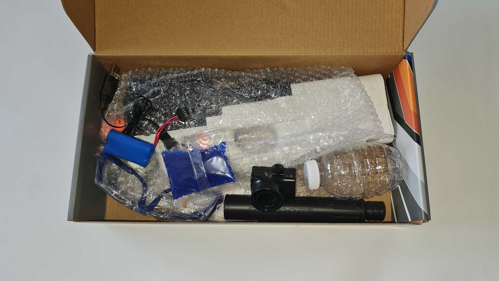 P90mini Gel Blaster гел бластер-детска пушка с меки гел топчета-Orbeez