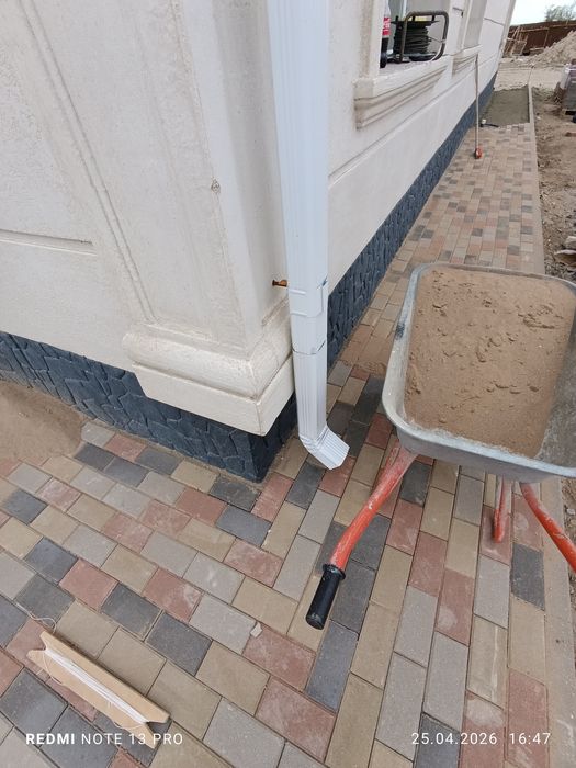 Брусчатка төсейміз, укладка плитки.