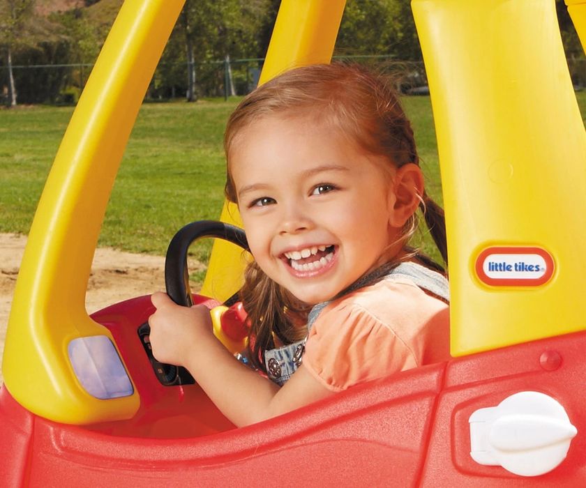 Детска кола за бутане Little Tikes, червена