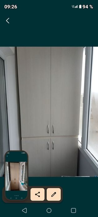 Шкафы на балкон шкафы