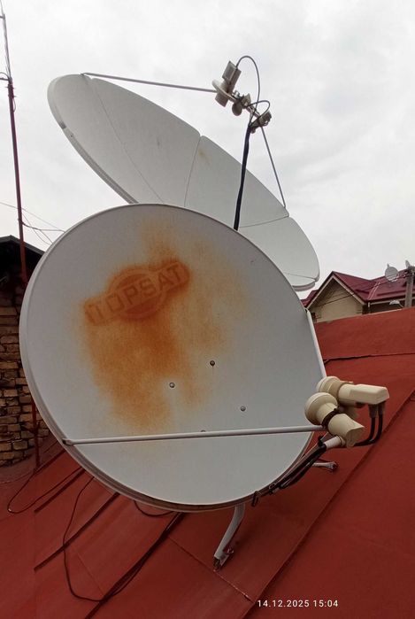 Параболические антенны б.у ,рабочие 180см и 120