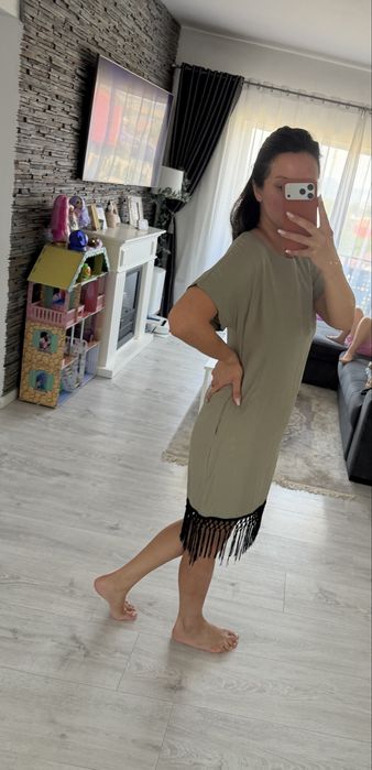 Rochie cu franjuri