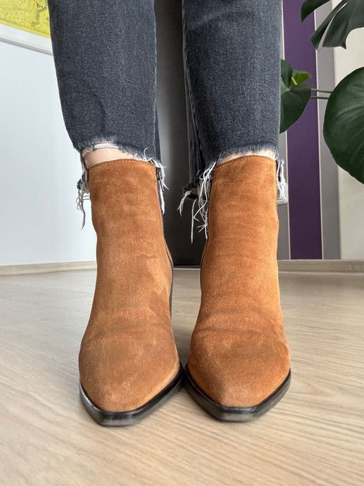 Botine piele 5th Avenue