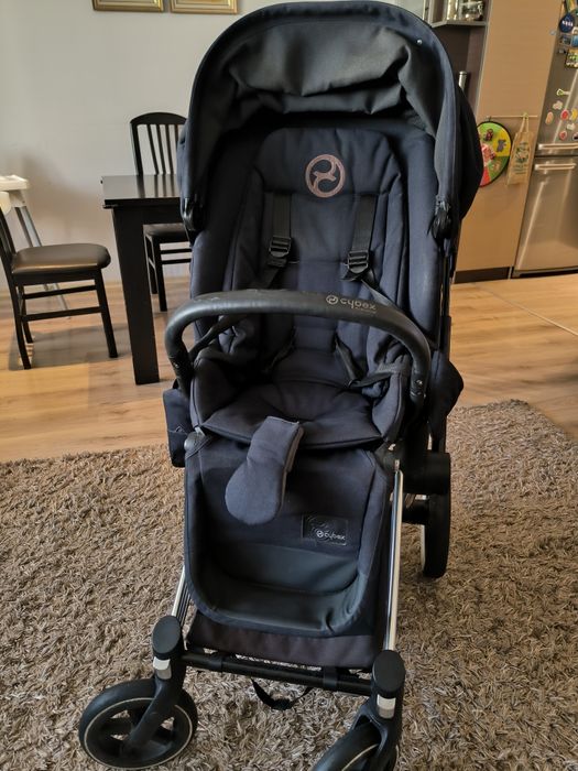 Cybex Priam пълен комплект шаси, зимен и летен кош + кош за автомобил