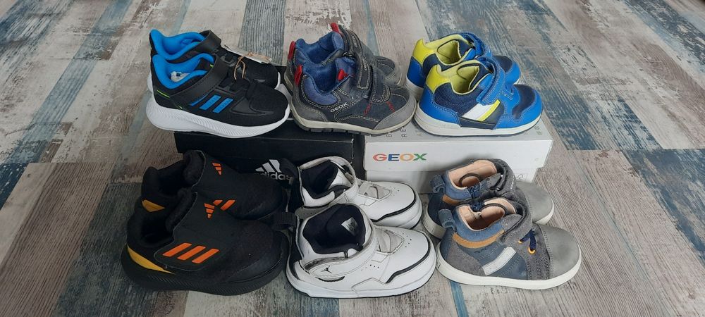 Детски обувки Geox,Jordan.Adidad размери от 20до22