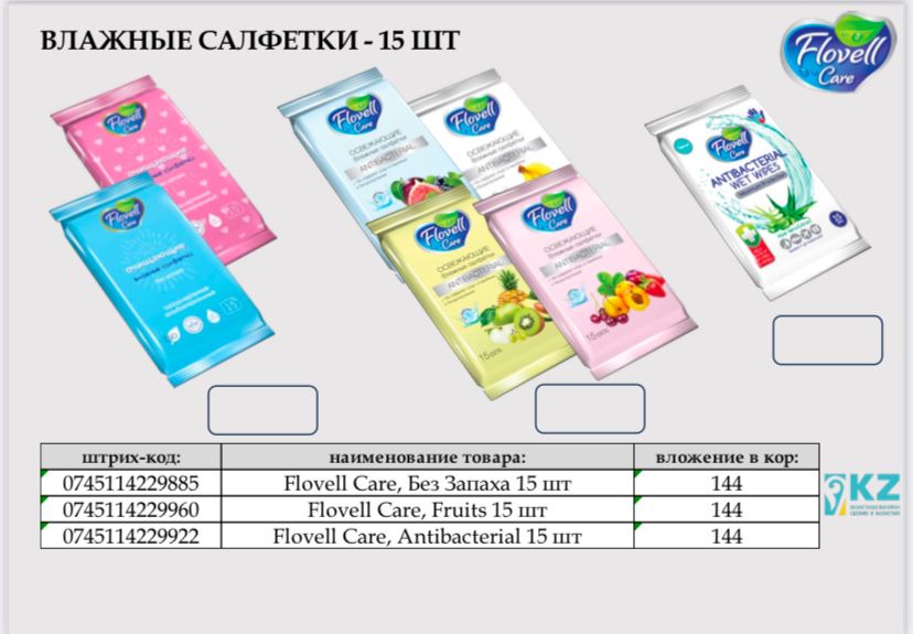 буманые и влажные салфетки