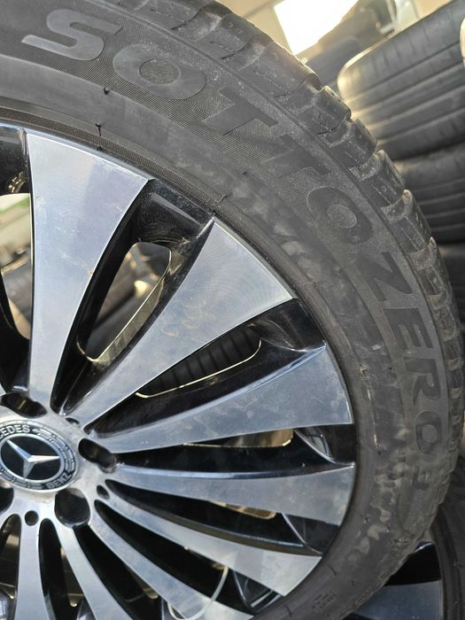 Jante Mercedes W213 E Class  Anvelope iarna top Pirelli 275 40 R18