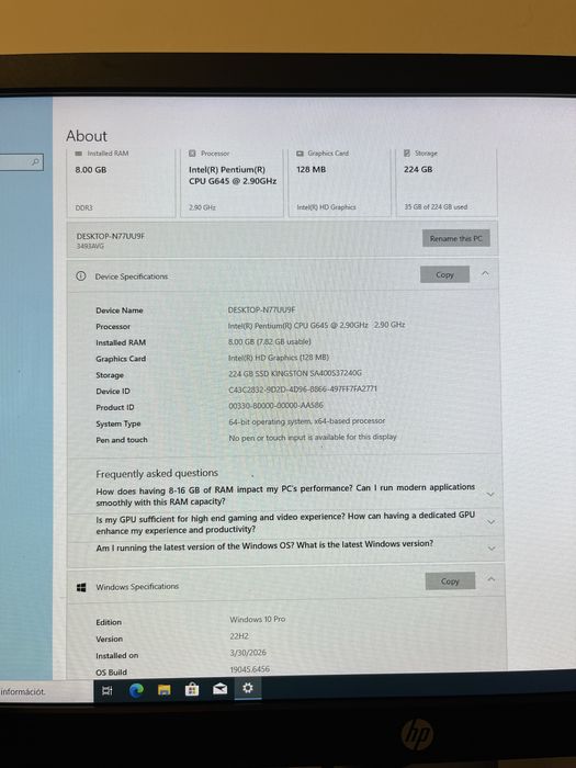 Home Office PC cu toate accesorii