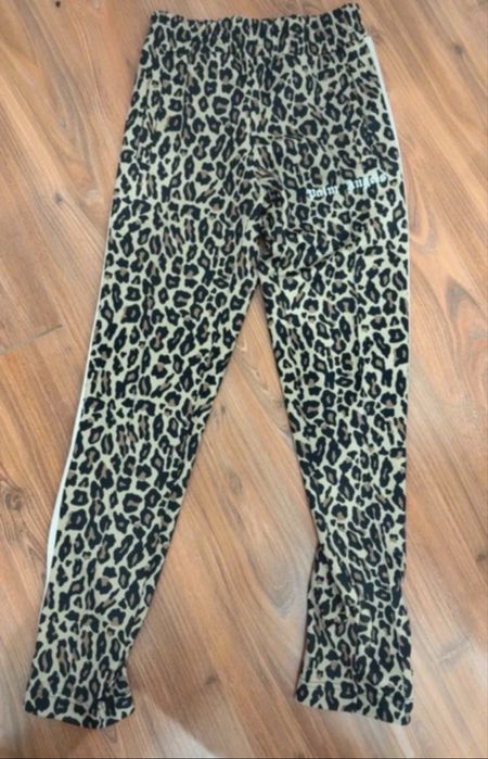 Pantaloni Palm Angels Leopard