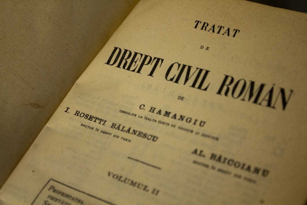 Tratat de drept civil român (1928-1929)