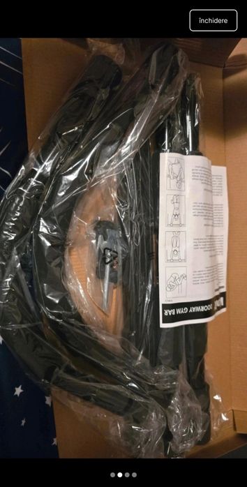 Bara fitness pentru montaj pe usa