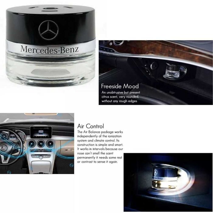 НОВ! OEM Парфюм Mercedes AIR-BALANCE Freeside Mood . Лукс във въздуха.