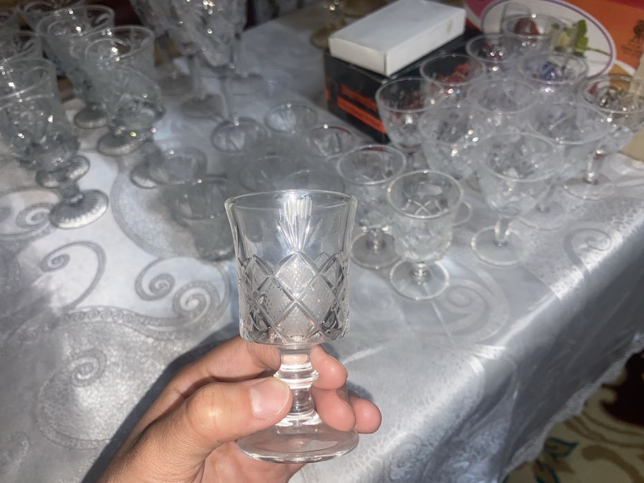 Хрустальные бокалы