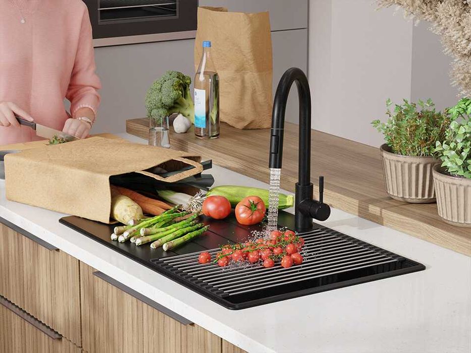 Кухненска Мивка от гранит модел Копенхаген Smart 780 x 500 mm