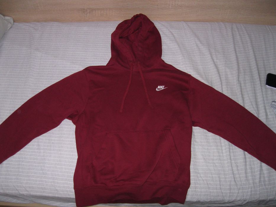 Nike sportswear : Суичьр 'Club Fleece' в рубинено червено