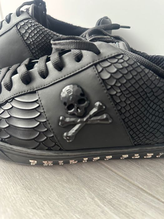 Мъжки кожени маратонки  Philipp Plein