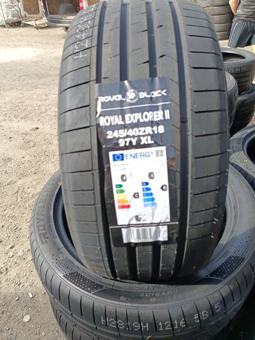 НОВИ ЛЕТНИ -18цола -245/40-1бр.-150лв.-с монтаж и баланс "ROYAL BLACK"