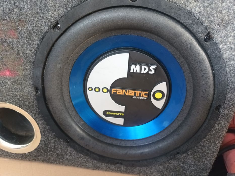 Басс каса MDS + JBL усилвател