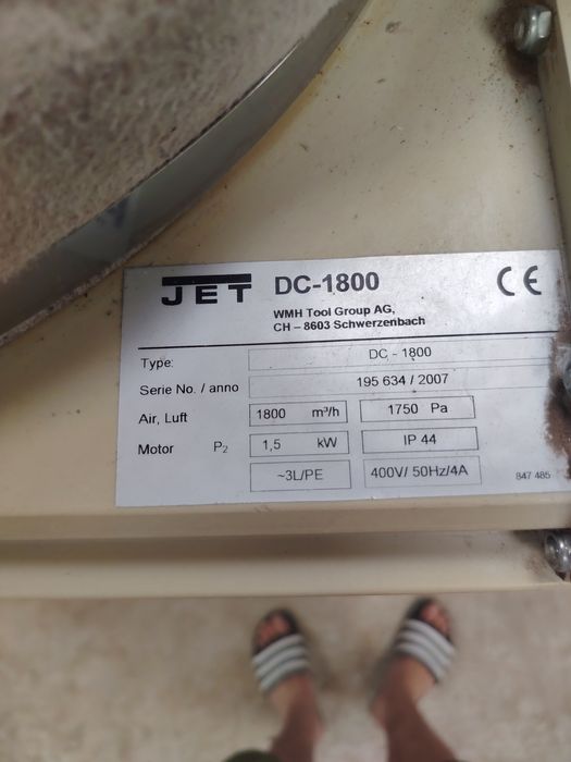 Exhaustor jet DC 1800