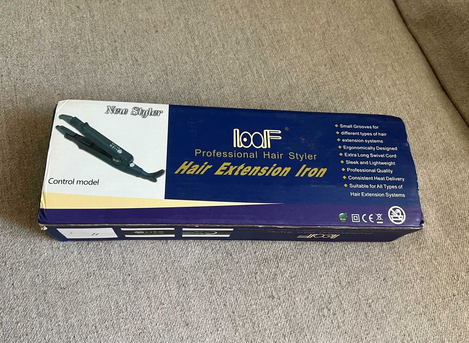Aparat profesional LooF L-601 pentru extensii păr, ca nou, cutie