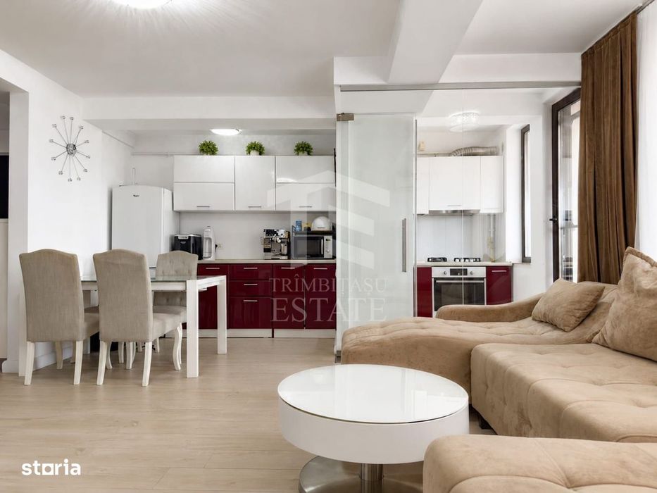Apartament | 3 camere | Terasă panoramică 100 mp | Parcare