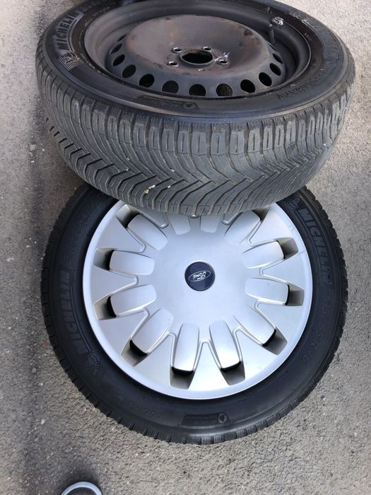 Set Jante Tabla cu anvelope de iarna Michelin 205 55 R16