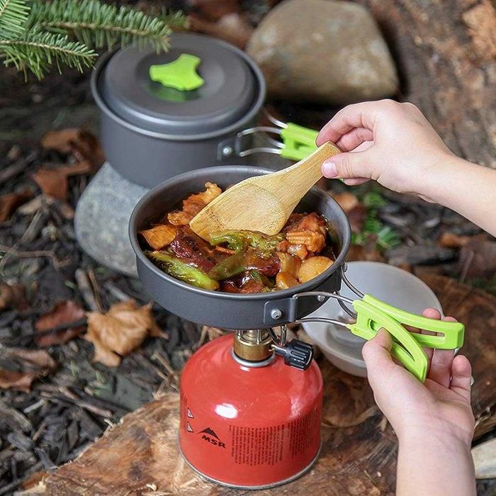 Комплект къмпинг тенджери Forest tales GT-308, 15 части