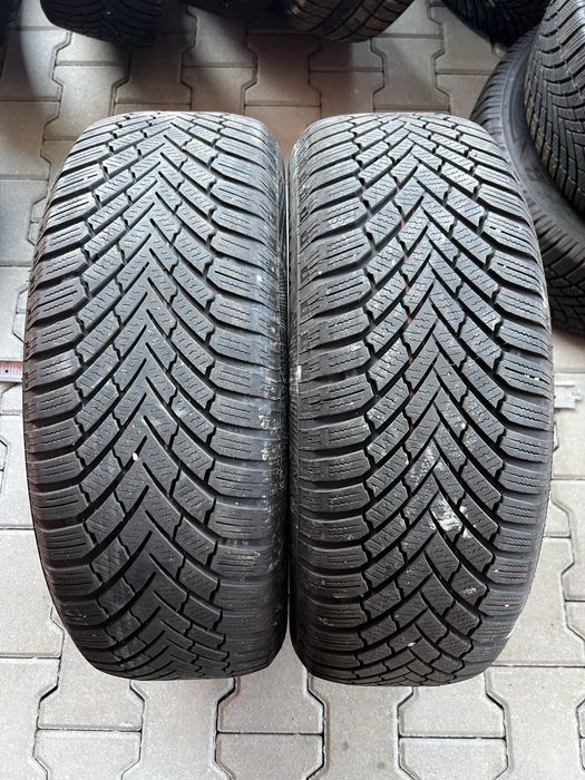 2 броя Зимни Гуми 205/60/16 Continental ДОТ: 3520