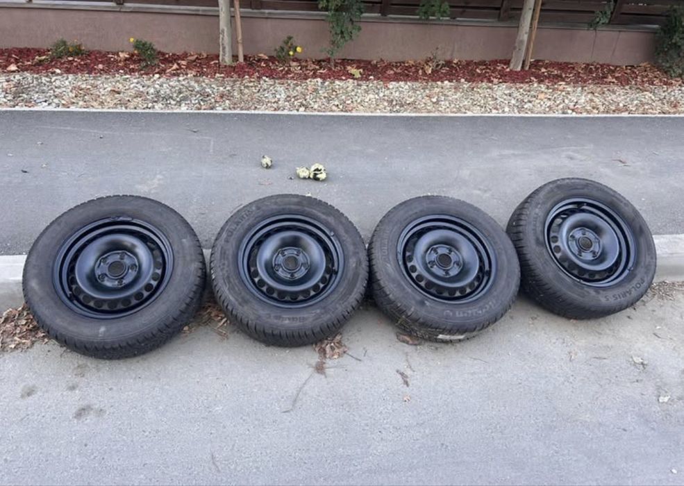 Vand jante 5x112 R15 cu cauciucuri de iarna pt Skoda/Vw/Seat